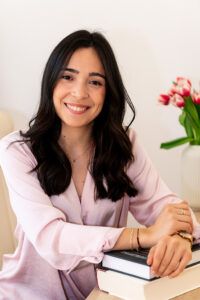 Retrato Sofía Pérez Psicóloga, cercanía, profesionalidad y confianza